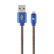 Gembird pleteni traper USB-A/Lightning kabel 2m