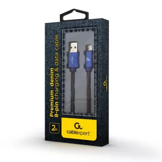 Gembird pleteni traper USB-A/Lightning kabel 2m