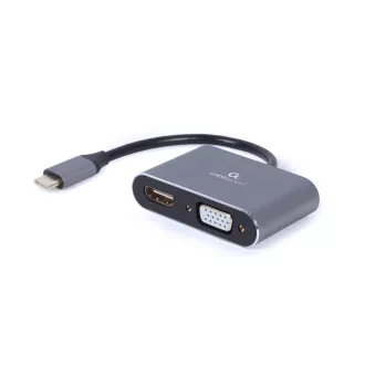Gembird USB-C/HDMI, VGA adapter