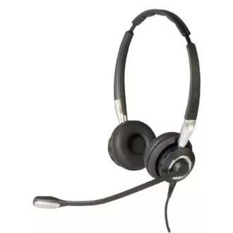 Jabra BIZ 2400 II/Stereo/QD/Žična/Crna