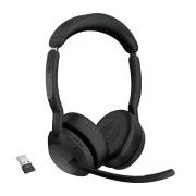 Jabra Evolve2 55/Stereo/ANC/USB/BT-USB/Bežična/Crna