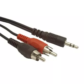 GEMBIRD kabel minijack 3,5 mm - 2x RCA M/M 2,5 m GEMBIRD kabel minijack 3,5 mm - 2x RCA M/M 2,5 m