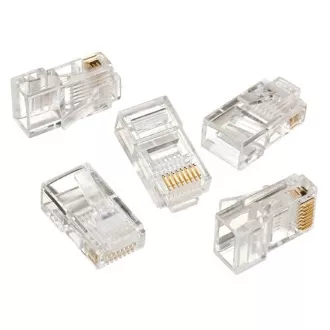 GEMBIRD Modularni utikač 8P8C za CAT5, UTP, 100 kom GEMBIRD Modularni utikač 8P8C za CAT5, UTP, 100 kom