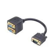 GEMBIRD VGA razdjelnik VGA(M)-> 2xVGA(Ž) 20cm