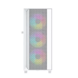 Gembird Fornax 4000 ARGB/Midi Tower/Transpar./Bijela