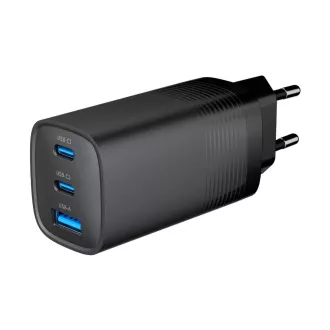 GEMBIRD PD punjač 1xUSB-A 2xUSB-C 67W crni
