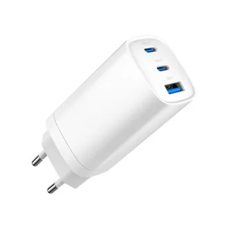 GEMBIRD PD punjač 1xUSB-A 2xUSB-C 67W bijeli
