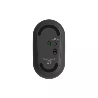 Logitech Pebble Mouse 2 M350s/Travel/Optički/4000 DPI/Bežični Bluetooth/Grafit