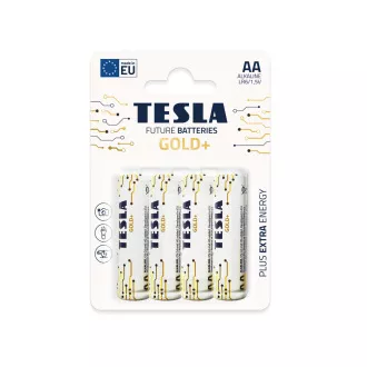 TESLA - AA GOLD+ baterije, 4 kom, LR06 TESLA - AA GOLD+ baterije, 4 kom, LR06