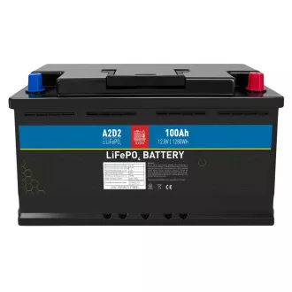 A2D2 baterija LiFePO4 12.8V 100Ah F15 SAMOZGRIJAVAJUĆA se kutija za automobilsku bateriju (Gotion ćelije) A2D2 baterija LiFePO4 12.8V 100Ah F15 SAMOZGRIJAVAJUĆA se kutija za automobilsku bateriju (Gotion ćelije)