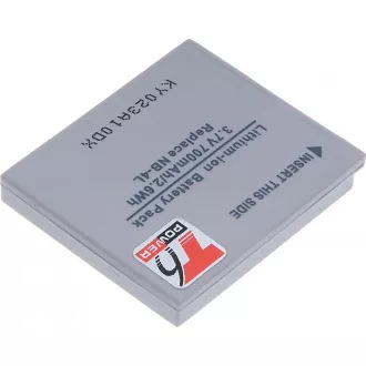 Baterija T6 Power Canon NB-4L, 700mAh, 2.6Wh