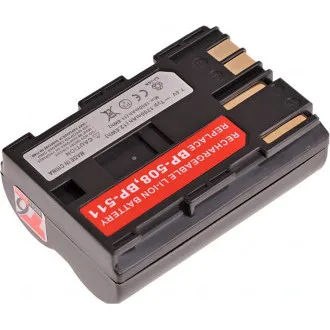Baterija T6 Power Canon BP-508, BP-511, BP-511A, BP-512, BP-514, 1600mAh, 11.8Wh, smeđa Baterija T6 Power Canon BP-508, BP-511, BP-511A, BP-512, BP-514, 1600mAh, 11.8Wh, smeđa
