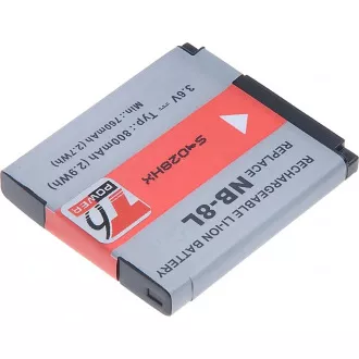 Baterija T6 power Canon NB-8L, 700mAh, crna