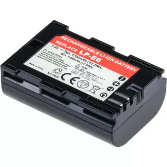 Baterija T6 power Canon LP-E6, LP-E6N, 1700mAh, 12.2Wh Baterija T6 power Canon LP-E6, LP-E6N, 1700mAh, 12.2Wh