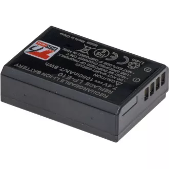 Baterija T6 power Canon LP-E10, 1050mAh, 7.8Wh, crna