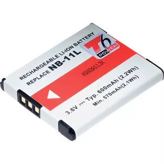 Baterija T6 power Canon NB-11L, 600mAh, siva Baterija T6 power Canon NB-11L, 600mAh, siva