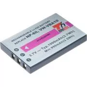 Baterija T6 Power NP-60, KLIC-5000, NP-30, LI-20B, A1812A, L1812A, L1812B, 1000mAh, 3.7Wh