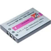 Baterija T6 Power NP-60, KLIC-5000, NP-30, LI-20B, A1812A, L1812A, L1812B, 1000mAh, 3.7Wh