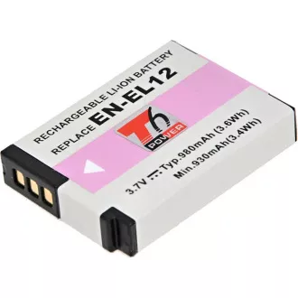 T6 Power Nikon EN-EL12 baterija, 1050mAh, 3,8Wh, crna T6 Power Nikon EN-EL12 baterija, 1050mAh, 3,8Wh, crna