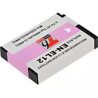 T6 Power Nikon EN-EL12 baterija, 1050mAh, 3,8Wh, crna T6 Power Nikon EN-EL12 baterija, 1050mAh, 3,8Wh, crna