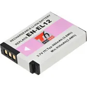 T6 Power Nikon EN-EL12 baterija, 1050mAh, 3,8Wh, crna