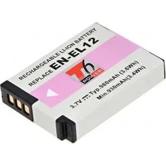 T6 Power baterija za Nikon EN-EL12, 1050mAh, 3.8Wh, crna T6 Power baterija za Nikon EN-EL12, 1050mAh, 3.8Wh, crna