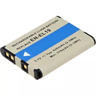 Baterija T6 Power Nikon EN-EL19, Sony NP-BJ1, 620mAh, 2.3Wh