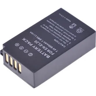 T6 baterija za Nikon EN-EL20, EN-EL20a, 800mAh, 5,9Wh T6 baterija za Nikon EN-EL20, EN-EL20a, 800mAh, 5,9Wh