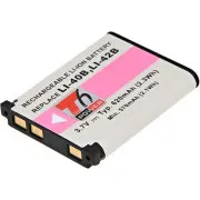 Baterija T6 Power Olympus Li-40B, Li-42B, D-Li63, EN-EL10, NP-45, NP-80, D-Li108, 620mAh, 2.3Wh
