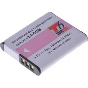 T6 baterija za Li-50B, D-Li92, DB-100, VW-VBX090, NP-150, LB-050, LB-052, 730 mAh, 2,7 Wh