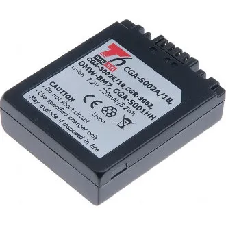 Baterija T6 Power Panasonic DMW-BM7, CGA-S002E, CGA-S002, 720mAh, 5.2Wh Baterija T6 Power Panasonic DMW-BM7, CGA-S002E, CGA-S002, 720mAh, 5.2Wh