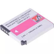 Baterija T6 Power Panasonic DMW-BCK7, DMW-BCK7E, NCA-YN101H, NCA-YN101F, NCA-YN101G, 700mAh, 2.5Wh