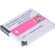 Baterija T6 Power Panasonic DMW-BCK7, DMW-BCK7E, NCA-YN101H, NCA-YN101F, NCA-YN101G, 700mAh, 2.5Wh