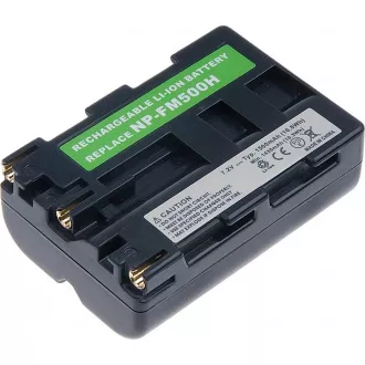 T6 Power baterija za Sony NP-FM500H, NP-FM55H, 2280 mAh, 16,4 Wh, USB-C T6 Power baterija za Sony NP-FM500H, NP-FM55H, 2280 mAh, 16,4 Wh, USB-C
