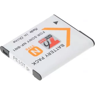 Baterija T6 Power Sony NP-BN1, 600mAh, 2.2Wh, siva