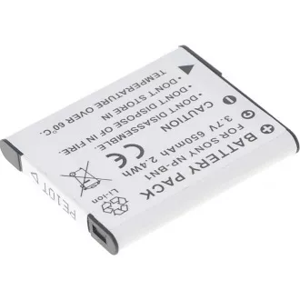 Baterija T6 Power Sony NP-BN1, 600mAh, 2.2Wh, siva