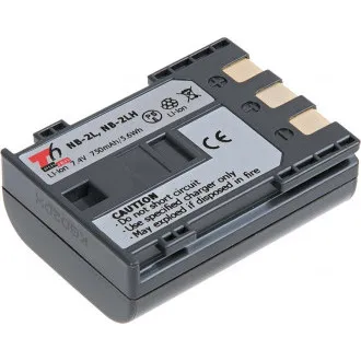 Baterija T6 Power Canon NB-2L, NB-2LH, BP-2LH, 750mAh, 5.5Wh, siva Baterija T6 Power Canon NB-2L, NB-2LH, BP-2LH, 750mAh, 5.5Wh, siva