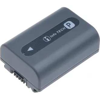 Baterija T6 Power Sony NP-FP30, NP-FP50, 750mAh, 5.4Wh, siva