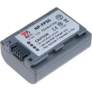 Baterija T6 Power Sony NP-FP30, NP-FP50, 750mAh, 5.4Wh, siva