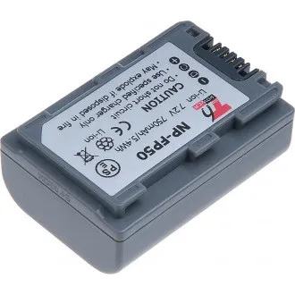 Baterija T6 Power Sony NP-FP30, NP-FP50, 750mAh, 5.4Wh, siva