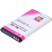 T6 Power baterija za Nokia 6300, 6600, 5100, 1100, 3650, 6230, C1-01, C2-01, 1100mAh, 4,1Wh, Li-ion