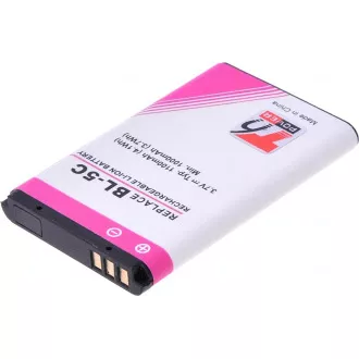 T6 Power baterija za Nokia 6300, 6600, 5100, 1100, 3650, 6230, C1-01, C2-01, 1100mAh, 4,1Wh, Li-ion T6 Power baterija za Nokia 6300, 6600, 5100, 1100, 3650, 6230, C1-01, C2-01, 1100mAh, 4,1Wh, Li-ion