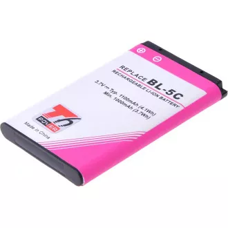 T6 Power baterija za Nokia 6300, 6600, 5100, 1100, 3650, 6230, C1-01, C2-01, 1100mAh, 4,1Wh, Li-ion T6 Power baterija za Nokia 6300, 6600, 5100, 1100, 3650, 6230, C1-01, C2-01, 1100mAh, 4,1Wh, Li-ion