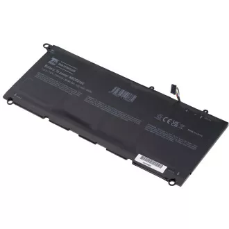 Baterija T6 Power za Dell XPS 13 9343, XPS 13 9350, 7368 mAh, 56 Wh, 4 ćelije, Li-pol