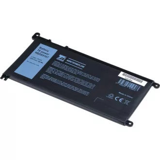 Baterija T6 Power za Dell Inspiron 15 5568, 5578, Vostro 5468, 5568, 3680 mAh, 42 Wh, 3 ćelije, Li-pol