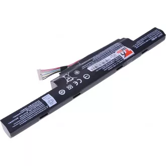 Baterija T6 Power Acer Aspire E5-575, E5-774, F5-573, TravelMate P256-G2, 5200mAh, 56Wh, 6cell Baterija T6 Power Acer Aspire E5-575, E5-774, F5-573, TravelMate P256-G2, 5200mAh, 56Wh, 6cell