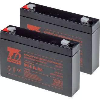 T6 Power RBC18 - baterija KIT T6 Power RBC18 - baterija KIT