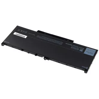 Baterija T6 Power za Dell Latitude E7270, E7470, 12 E7270, 14 E7470, 7200mAh, 55Wh, 4 ćelije, Li-pol