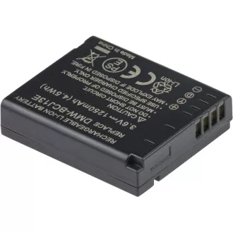 T6 baterija za Panasonic DMW-BCJ13, DMW-BC13, BP-DC10, 1250 mAh, 4,5 Wh