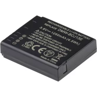 T6 baterija za Panasonic DMW-BCJ13, DMW-BC13, BP-DC10, 1250 mAh, 4,5 Wh